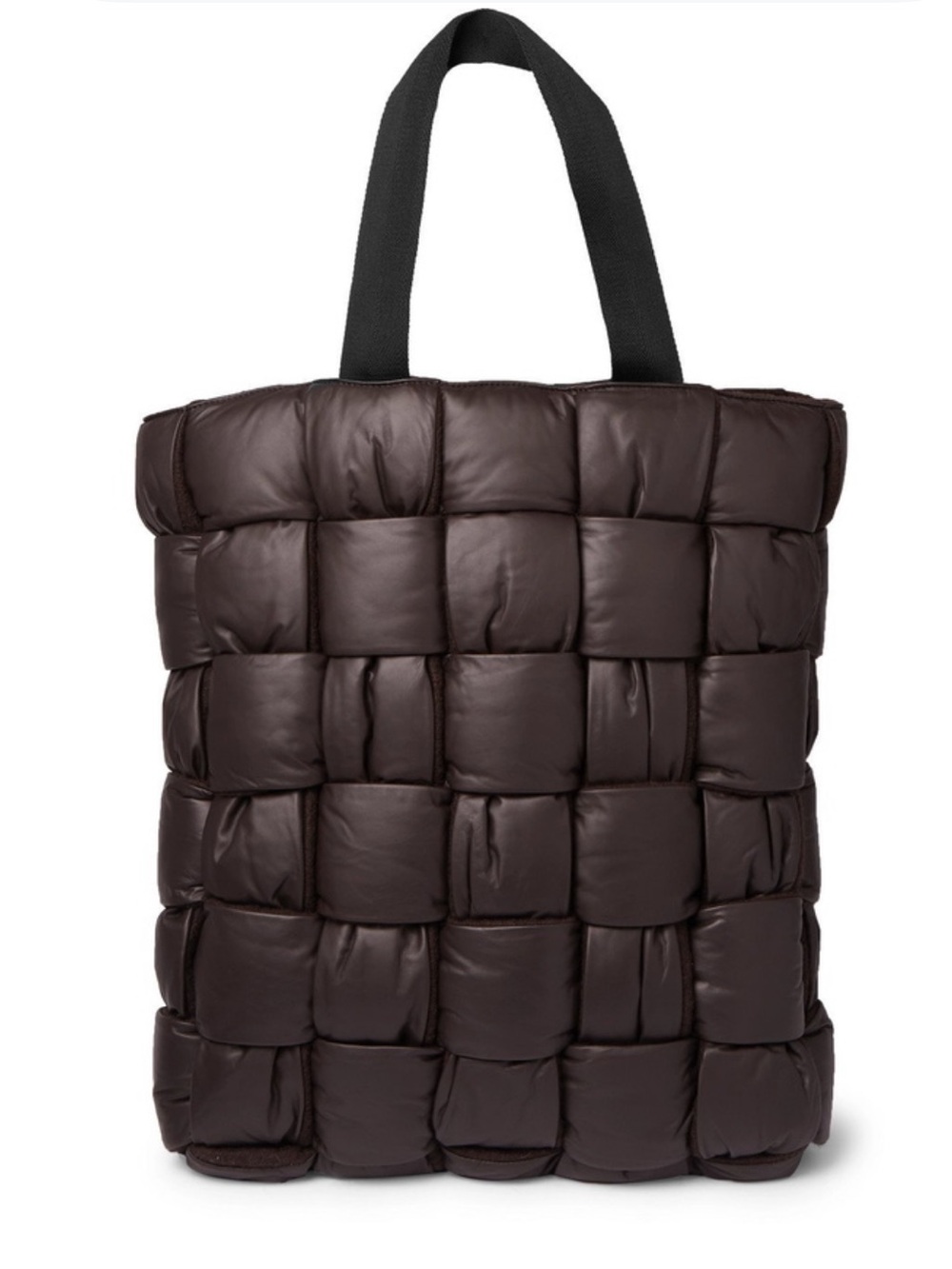 BOTTEGA VENETA Felt Padding Quilted Leather Tote. Born. Like New. RT $ 5450.
